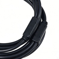 Kabel Y-Splitter Daya DC 5.5x2.1mm Khusus, 1 Kabel Betina ke 2 Kabel Jantan untuk Lampu LED, Kamera & Elektronik