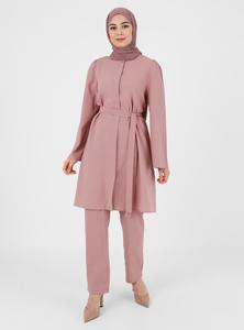 Fournisseur d'usine en gros de tenues islamiques et de coordonnés, ensembles deux pièces pour vêtements islamiques, ensemble coordonné pour femmes à prix abordable - Product Image 4
