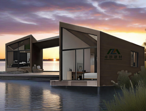 Maison préfabriquée en bois <span class=keywords><strong>à</strong></span> faible coût, écologique, alimentée <span class=keywords><strong>à</strong></span> l'énergie solaire, imperméable, modulaire, pour hôtel, appartement, atelier, villa - Product Image 2