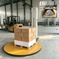 Machine d'emballage automatique de palettes, machine d'emballage sous film étirable pour grands cartons, machine d'emballage de marchandises
