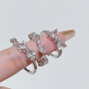 Vendita calda all'ingrosso delle donne Boho moda regolabile anelli sole drago impilamento gioielli con impostazione invisibile stile Casual - Product Image 2