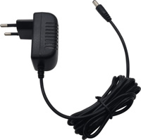 Adaptateur secteur AC/DC de haute qualité, 12 V, 200 mA, 2,4 VA, avec prise EU/US, fabriqué en usine