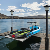 Planche de surf électrique Shark 48V pour enfants - Matériel EPP écologique Utilisation en eaux océaniques Comprend une pompe et des accessoires