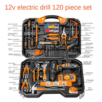 Ensemble d'outils électriques sans fil de qualité industrielle, perceuse sans fil 68V, batterie au lithium, ensemble d'outils à main, boîte pour réparation à domicile, mécanique, entretien