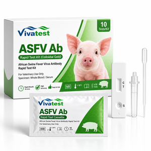 Kit de Prueba Rápida de Anticuerpos del Virus de la Peste Porcina Africana (PPA) en Suero Porcino para Detección Veterinaria - Product Image 3