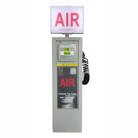 Compresseur numérique automatique G5 pour pneus, étanche IP66, double cylindre, en acier inoxydable, à monnayeur, certifié CE