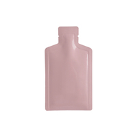 Emballages cosmétiques en plastique laminé en aluminium de forme unique, scellables à la chaleur, petits sachets d'échantillons miniatures