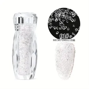 Ensemble de strass étincelants effet caviar - Accessoires 3D en cristal pour nail art - Conception de manucure féerique DIY pour occasions spéciales - Product Image 5