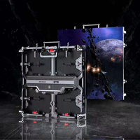 Écran LED portable P4.81 pour location intérieure, 500x1000mm, idéal pour les petits banquets et événements, mur LED pour réunions