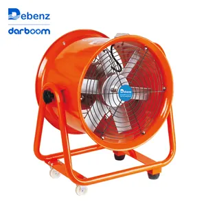 High quality large mobile 24 inch 220v axial exhaust fan silent