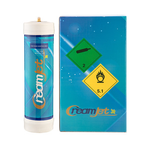 Creamjet France Stock Livraison Rapide Lot de 2/boîte Bouteille de Gaz pour Crème Fouettée CO2/N2 Outils à Dessert Cylindre de Gaz pour Crème - Product Image 1