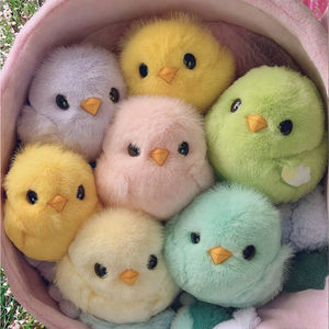 OEM ODMhappy Easter Chick seduto sulla decorazione a guscio d'uovo colorato pasqua carino fatto a mano con vendita calda di pollo peluche - Product Image 2