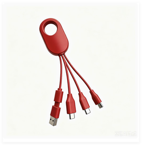 Câble de charge portable 3-en-1 / 4-en-1 / 5-en-1, câble de données multi-<span class=keywords><strong>USB</strong></span> à charge rapide 5V 3A pour téléphones Type-C et Micro <span class=keywords><strong>USB</strong></span> - Product Image 2