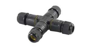 Ip68 עמיד למים 90 מעלות 3 דרך m20 m25 בורג <span class=keywords><strong>bayonet</strong></span> clamp y מחבר חשמלי צורה - Product Image 3