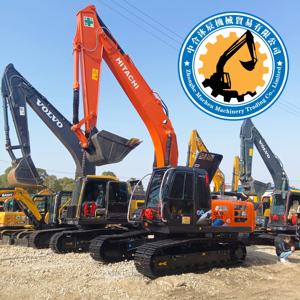 Excavadora usada en buen estado Hitachi ZX200 ZX210 ZX240 ZX250 Máquina de construcción de segunda mano Excavadoras a la venta - Product Image 2