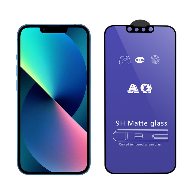 Low Price High Quality Frosted AG Anti Blue Light Eye protection Phone Screen Protector for iPhone 17 16 Pro Max 15 14 13