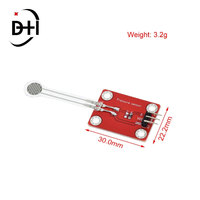 Modul Sensor Tekanan Film Tipis Resistif Presisi Tinggi Papan PCB Uji DIY untuk Arduino / Raspberry Pie Microbit