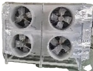 Refroidisseur d'unité d'évaporateur à haut cylindre en acier inoxydable pour chambre froide pour fruits et légumes et fruits de mer avec 3 ventilateurs ca - Product Image 2