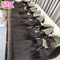 Venta al por Mayor de Pelucas Frontales Lisas de Cabello Humano Virgen Vietnamita Crudo 100% Reputable de Proveedores Confiables para Mujeres Negras, Sin Pegamento