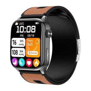 2025 Mới Thời Trang Không Thấm Nước Amoled Sức Khỏe Màn Hình ECG Huyết Áp Thông Minh Đồng Hồ Cho Nam Giới Phụ Nữ - Product Image 5