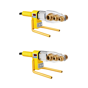 Máquina de soldadura de fusión en caliente de tubos de <span class=keywords><strong>plástico</strong></span> de 20-63mm, <span class=keywords><strong>soldador</strong></span> automático <span class=keywords><strong>profesional</strong></span> Industrial para tubos HDPE PPR y PVDF de 20-63mm - Product Image 3