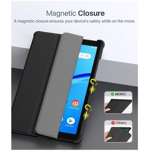 Étui de protection pour tablette MoKo Slim Trifold Flip en cuir PU pour <span class=keywords><strong>Lenovo</strong></span> <span class=keywords><strong>Tab</strong></span> <span class=keywords><strong>M8</strong></span> HD TB-8505F Smart <span class=keywords><strong>Tab</strong></span> <span class=keywords><strong>M8</strong></span> <span class=keywords><strong>Tab</strong></span> <span class=keywords><strong>M8</strong></span> FHD - Product Image 4