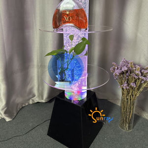 2023 50x50x200 cm Luxe <span class=keywords><strong>bulle</strong></span> d'eau affichage placard armoire arrière bar casier à vin présentoir - Product Image 1