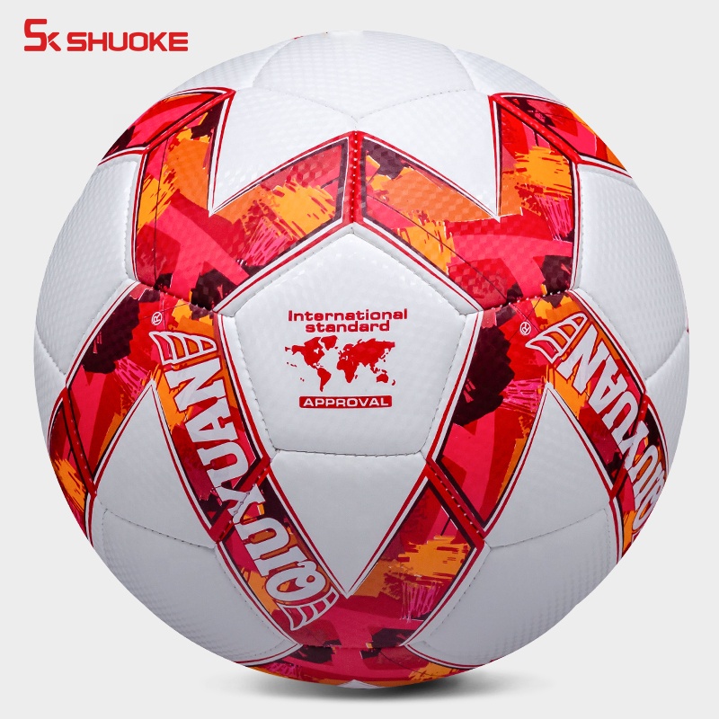 Футбольный мяч официального размера, качественный ламинированный мяч из полиуретана для тренировок оптом