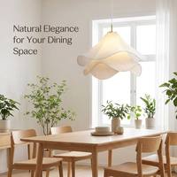 Lustre suspendu Boyid de style moderne en rotin naturel tressé à la main avec corde de chanvre et LED E27 pour salles moyennes, maisons et hôtels