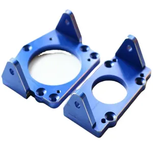 Hot Selling Cnc Gefreesd Blauw Aluminium Clutch Houder Pull Starter Houder Montage Kits