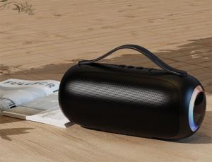 Oem thiết kế mới giá rẻ Bluetooth không dây vòng nhỏ mini chơi game Loa di động với RGB ánh sáng - Product Image 5