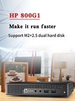 Original utilizado para 800G1/G2/G3/G4 Mini Mainframe I3/i5/i7 DDR4 SSD US Plug Business Office Home Entertainment Gaming