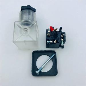 Temperatura Pressão Transmissor Válvula Solenóide Sensor Compact HSM Digital Display Hirschmann Conector Plug - Product Image 2