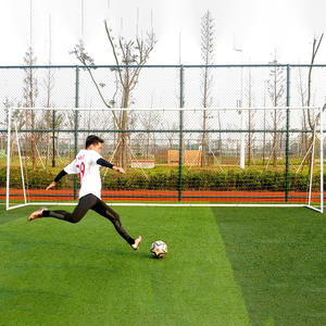 3*2m <span class=keywords><strong>5</strong></span>-a-side Steel Pipe Foldable Soccer Hockey goal Football and <span class=keywords><strong>Rugby</strong></span> - Product Image 1