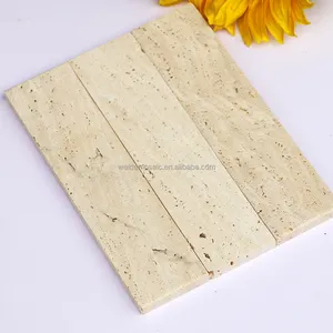 Spot Supply Natural Beigetravertine Tiles High-grade Decoration With Stone Wall Floor Bgeigetravertine Tiles