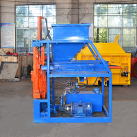 Machine automatique hydraulique de fabrication de briques solides en argile QT2-10 SUOTENG avec pompe, certifiée CE, multi-tension (220V/380V/444V), facile à utiliser