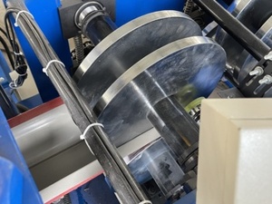 Nước rơi ống máy kim loại mưa máng xối cuộn hình thành máy làm - Product Image 3