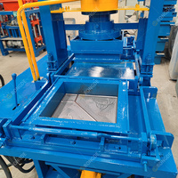 Máquina Automática para Fabricar Ladrillos de Plástico Reciclado para la Producción de Baldosas y Bloques - para Hormigón de Arena y Cemento