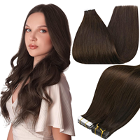 Ekstensi Rambut Clip in Remy Premium Harga Kompetitif, Klip Tak Terlihat, Set Lengkap Satu Kepala