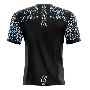 26 Saison Nouveau T-shirt à manches courtes de football pour jeunes, haut d'entraînement à séchage rapide en stock, nom et numéro d'impression personnalisés - Product Image 3