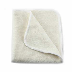 ผ้าเช็ดทำความสะอาดเส้นใยไผ่สำหรับเด็กสีธรรมชาติพิมพ์แบบกำหนดเอง - Product Image 6