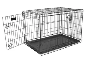 China Manufacture High Quality Dog Cage Folding Heavy Duty Cages For Dogs-XS