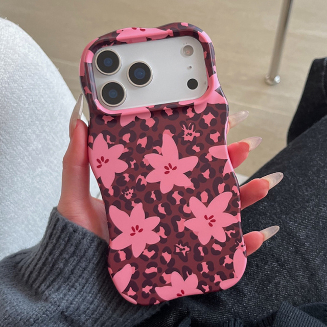 2026 Retro INS Flowers Leopard print Pattern Phone Case For iPhone 17 Air 16 15 14 13 Pro Max Plus Shockproof Soft Cover