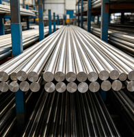 Barres en acier inoxydable certifiées ASTM, fabrication directe d'usine, tiges métalliques solides 304 316L 310S 17-4PH, acier duplex, fabrication industrielle