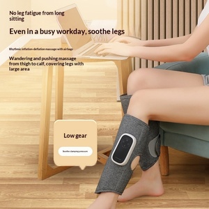 Masajeador de Piernas con Bolsas de Aire, Vibración, Calor, Compresa Caliente, Terapia de Luz Infrarroja, Personalizable - Product Image 2