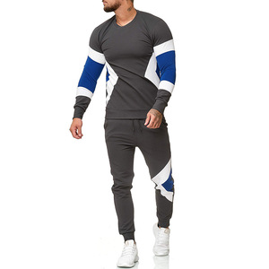 <span class=keywords><strong>Tuta</strong></span> da ginnastica sportiva Casual da <span class=keywords><strong>uomo</strong></span> con Zip intera <span class=keywords><strong>tuta</strong></span> da ginnastica per Jogging traspirante e per la stagione autunnale - Product Image 2
