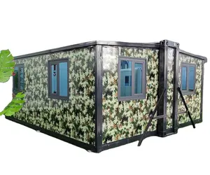 Ready-Made 1 Bedroom Mini Prefab Container House Expandable Mobile Home with Full Bathroom Asian Design Style for Outdoor Use