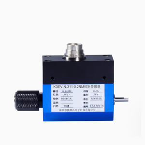 Sensor de Par Dinámico Rotatorio Serie KDEV de KaiDC con Transductor de Par de 0.2 Nm, Eje de 8 mm, 24 V CC, Sensores de Fuerza y Celdas de Carga - Product Image 1