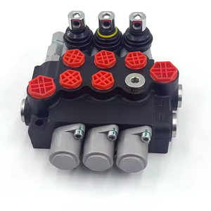Válvula Hidráulica para Excavadora Manual P40, Soluciones Llave en Mano para Válvula Direccional Monobloque de 3 Vías - Product Image 5