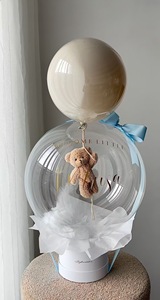 Boîte <span class=keywords><strong>Cadeau</strong></span> en Papier Kraft Blanc Crème et Rouge, Cinq Tailles, pour Bouquet <span class=keywords><strong>de</strong></span> Ballons, Emballage <span class=keywords><strong>Cadeau</strong></span> pour Noël, Anniversaire, Cadeaux <span class=keywords><strong>de</strong></span> Baby Shower - Product Image 2